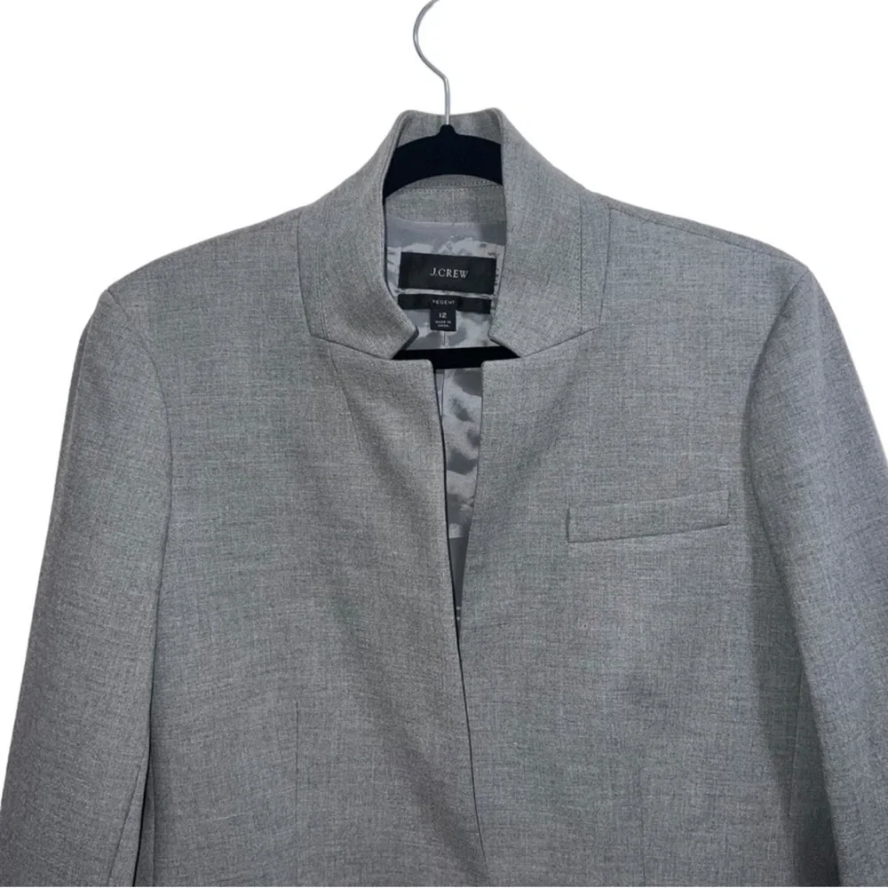 J. Crew Regent Blazer in Four season stretch in grey - Picture 5 of 10